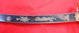 32916- GEORGE III BRITISH PATTERN 1803 LIGHT INFANTRY OFFICER’S SWORD AND SCABBARD BY PROSSER OF CHARING CROSS, LONDON CIRCA 1805. - 5 of 15