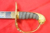 32916- GEORGE III BRITISH PATTERN 1803 LIGHT INFANTRY OFFICER’S SWORD AND SCABBARD BY PROSSER OF CHARING CROSS, LONDON CIRCA 1805. - 6 of 15