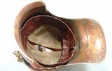 32915- SAXON PATTERN 1890 GARDE-REITER (HEAVY CAVALRY) DRESS HELMET W/ 1907 PATTERN LION. - 12 of 13