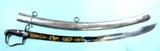 32917- GEORGE III BRITISH PATTERN 1796 LIGHT CAVALRY OFFICER’S SWORD AND SCABBARD MAKER SIGNED “HAWKES & CO./ 57 PICCADILLY, LONDON” CIRCA 1800. - 2 of 12