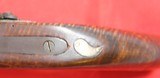 32696- HACKER MARTIN SIGNED FLINTLOCK VIRGINIA SILVER MOUNTED KENTUCKY STYLE PISTOL. - 10 of 10