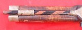 32696- HACKER MARTIN SIGNED FLINTLOCK VIRGINIA SILVER MOUNTED KENTUCKY STYLE PISTOL. - 6 of 10