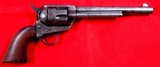 32918-ORIGINAL COLT U.S. CAVALRY MODEL 1873 SINGLE ACTION  SAA .45LC 7 1/2” REVOLVER MFG. 1883. - 2 of 14