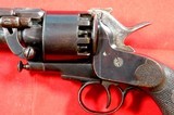 32929- ORIGINAL CIVIL WAR CONFEDERATE LEMAT 2ND MODEL 10 SHOT PERCUSSION REVOLVER SERIAL NUMBER 1843 CIRCA 1862. - 4 of 11