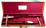 RARE WINCHESTER GRADE 5 FACTORY GAME SCENE FACTORY ENGRAVED MODEL 50 SEMI-AUTO 20 GA. SHOTGUN CA. 1958 W/2 SETS OF BARRELS AND A&F ORIG. LUGGAGE CASE - 2 of 12