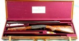 RARE WINCHESTER GRADE 5 FACTORY GAME SCENE FACTORY ENGRAVED MODEL 50 SEMI-AUTO 20 GA. SHOTGUN CA. 1958 W/2 SETS OF BARRELS AND A&F ORIG. LUGGAGE CASE - 3 of 12