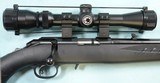 RUGER AMERICAN .22LR CAL. BOLT ACTION RIFLE W/ 3X9 BARSKA SCOPE NIB. - 4 of 7