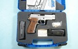 SIG SAUER P226 STAINLESS 9MM LUGER CAL. PISTOL IN ORIG. CASE