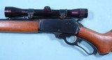 MARLIN MODEL 336 LEVER ACTION .30-30 WCF  CARBINE CA. 1975 WITH REDFIELD SCOPE. - 4 of 8