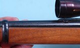 MARLIN MODEL 336 LEVER ACTION .30-30 WCF  CARBINE CA. 1975 WITH REDFIELD SCOPE. - 6 of 8