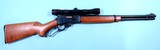 MARLIN MODEL 336 LEVER ACTION .30-30 WCF  CARBINE CA. 1975 WITH REDFIELD SCOPE. - 1 of 8