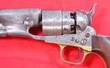 EARLY CIVIL WAR COLT U.S. MODEL 1860 4-SCREW PERCUSSION .44 CAL. ARMY REVOLVER W/ HOLSTER. - 4 of 9