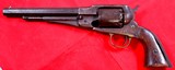CIVIL WAR REMINGTON U.S. NEW MODEL PERCUSSION .44 CAL. ARMY REVOLVER CIRCA 1863. - 2 of 9