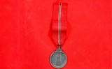 32659- WW2 WWII GERMAN RUSSIAN FRONT CAMPAIGN BADGE AND RIBBON. - 1 of 3