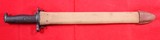 32809-SUPERIOR SPRINGFIELD U.S. MODEL 1905 BAYONET DATED 1918 W/ MODEL 1910 SCABBARD & COVER. - 5 of 5