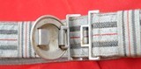 32435-ORIGINAL WW2 WWII GERMAN NAZI LUFTWAFFE OFFICER’S DRESS SWORD BELT AND BUCKLE. - 5 of 5