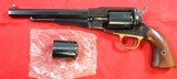 PIETTA ITALIAN MADE CIVIL WAR PERCUSSION REMINGTON NEW MODEL ARMY .44 CALIBER BLUE REVOLVER. - 3 of 7