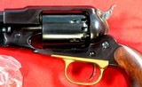 PIETTA ITALIAN MADE CIVIL WAR PERCUSSION REMINGTON NEW MODEL ARMY .44 CALIBER BLUE REVOLVER. - 4 of 7
