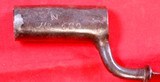 REVOLUTIONARY WAR ERA DUTCH SOCKET BAYONET FROM THE GEORGE NEUMANN COLLECTION CIRCA 1760’S. - 2 of 3