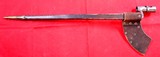 32819-SUPERIOR CIVIL WAR U.S. MODEL 1855 SOCKET BAYONET, SCABBARD AND BELT FROG. - 7 of 7