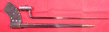 32819-SUPERIOR CIVIL WAR U.S. MODEL 1855 SOCKET BAYONET, SCABBARD AND BELT FROG.