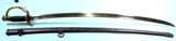 EXCELLENT CIVIL WAR AMES MFG. CO., CHICOPEE, MASS. U.S. MODEL 1860 CAVALRY SABER AND SCABBARD. - 3 of 6
