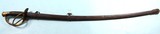 EXCELLENT CIVIL WAR AMES MFG. CO., CHICOPEE, MASS. U.S. MODEL 1860 CAVALRY SABER AND SCABBARD. - 6 of 6