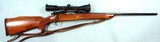 SPRINGFIELD U.S. MODEL 1903 BOLT ACTION CUSTOM SPORTER .270 WEATHERBY MAG. CAL. RIFLE - 2 of 8