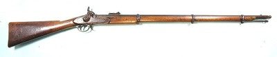 32766- CIVIL WAR CONFEDERATE CSA TOWER ENFIELD PATTERN 1853 P1853 P53 .577 CAL. RIFLE MUSKET DATED 1862.