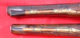 32926- REVOLUTIONARY WAR PAIR OF FRENCH FLINTLOCK OFFICER’S PISTOLS CIRCA LATE 1770’S. - 8 of 9