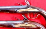 32926- REVOLUTIONARY WAR PAIR OF FRENCH FLINTLOCK OFFICER’S PISTOLS CIRCA LATE 1770’S. - 4 of 9