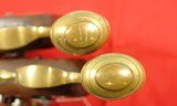 32926- REVOLUTIONARY WAR PAIR OF FRENCH FLINTLOCK OFFICER’S PISTOLS CIRCA LATE 1770’S. - 9 of 9