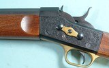 PEDERSOLI BLACK POWDER REMINGTON ROLLING BLOCK IN-LINE PERCUSSION .50 CAL. SPORTING RIFLE. - 4 of 6