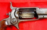CIVIL WAR ERA COLT 1855 ROOT MODEL 3 .28 CAL. REVOLVER MFG. 1860. - 3 of 6