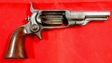 CIVIL WAR ERA COLT 1855 ROOT MODEL 3 .28 CAL. REVOLVER MFG. 1860. - 1 of 6