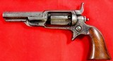 CIVIL WAR ERA COLT 1855 ROOT MODEL 3 .28 CAL. REVOLVER MFG. 1860. - 2 of 6