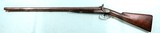 LEWIS & TOMES, NEW YORK CITY IMPORT PERCUSSION 12 GA. SIDE X SIDE SHOTGUN CIRCA 1840. - 2 of 7
