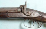 LEWIS & TOMES, NEW YORK CITY IMPORT PERCUSSION 12 GA. SIDE X SIDE SHOTGUN CIRCA 1840. - 4 of 7