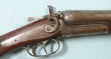 BELGIAN HAMILTON 12 GA HAMMER SIDE BY SIDE SXS SHOTGUN WITH 30” BARRELS - 3 of 5