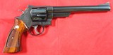 SMITH & WESSON S&W MOD. 57 8” BLUE REVOLVER REV .41 MAG IN ORIGINAL CASE, CIRCA 1975-77 - 4 of 7