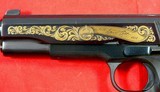 COLT CUSTOM SHOP ENGRAVED SAM COLT COMMEMORATIVE 1836-1981 1911 ACE .22LR CAL. PISTOL. - 5 of 7