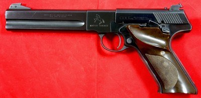 EARLY COLT WOODSMAN MATCH TARGET .22LR 6” PISTOL MFG. 1953.