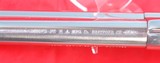 32930-CASED COLT MODEL 1873 FRONTIER SIX SHOOTER .44-40 SAA SINGLE ACTION COMMEMORATIVE 7 1/2” NICKEL CENTENNIAL REVOLVER MFG. 1973. - 8 of 12