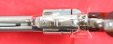 32930-CASED COLT MODEL 1873 FRONTIER SIX SHOOTER .44-40 SAA SINGLE ACTION COMMEMORATIVE 7 1/2” NICKEL CENTENNIAL REVOLVER MFG. 1973. - 11 of 12