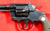 1938 COLT OFFICERS MODEL .22 TARGET REVOLVER. - 3 of 6 1938 COLT OFFICERS MODEL .22 TARGET REVOLVER. - 3 of 6