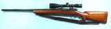 PRE-64 WINCHESTER MODEL 70 HEAVY BARREL .243 WIN. CAL. TARGET RIFLE MFG 1961 W/SCOPE. - 2 of 5