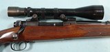 PRE-64 WINCHESTER MODEL 70 STANDARD WEIGHT BOLT ACTION .243 WIN. RIFLE CA. 1955. W/ BALVAR 8 SCOPE. - 3 of 7