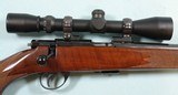ANCHUTZ MODEL 1710 BOLT ACTION .22LR RIFLE W/ SCOPE. - 2 of 6