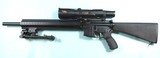 LES BAER CUSTOM 6.5 GRENDEL CAL. AR 15 AR15 HEAVY BARREL SEMI-AUTO HEAVY BARREL MATCH RIFLE W/SCOPE. - 2 of 5
