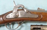 REPRODUCTION CIVIL WAR SPRINGFIELD U.S. MODEL 1861 RIFLE MUSKET DATED 1861. - 3 of 8